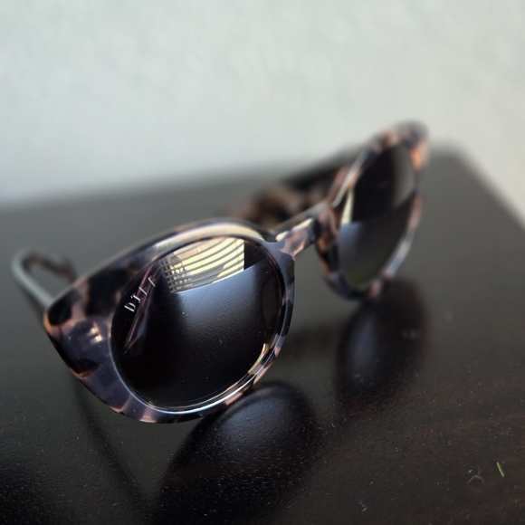 Diff Eyewear Accessories Diff Eyewear Luna Polarized Leopard Print